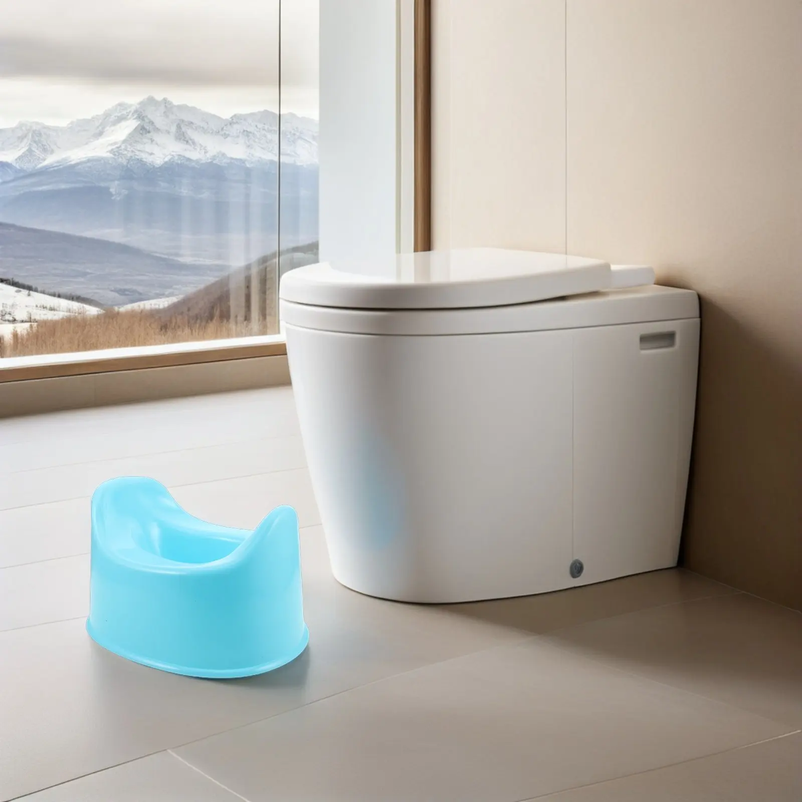 

Portable Toddler Potty for Kids Travel Car Camping Outdoor Use Thickened Stable Design Easy Clean Ergonomic Children's Toilet