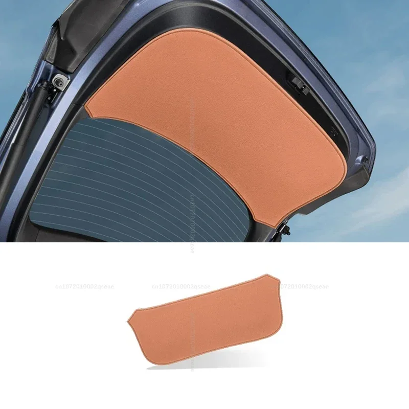 Für BYD Sealion 7 Sea Lion 07 EV 2024 2025 2026 Leder-Schutzaufkleber für die Heckklappe, Anti-Schmutz-Schutzmatte, Zubehör – Detail 6