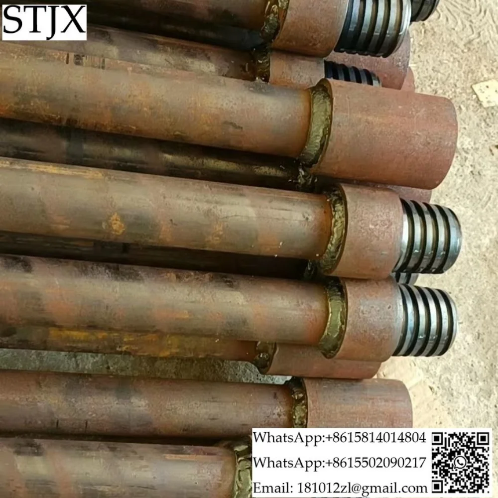 Asta di perforazione joint Drilling rig drill pipe joint water drill joint giunto filettato conico elaborazione esterna un set completo