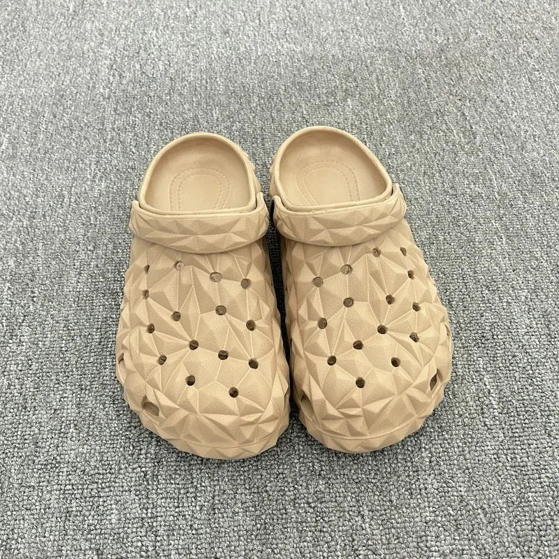 

Мужские летние сабо из ЭВА, пляжные сандалии, дышащие, нескользящие, легкие уличные тапочки, модные для мальчиков