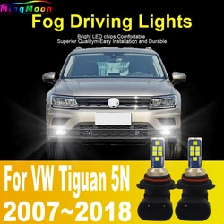 2pcs HB4 9006 Led Fog Light Canbu Car Bulb High Power 6000K Xenon White Headlight Diode Lamp 12v 55w For VW Tiguan 5N 2007~2018