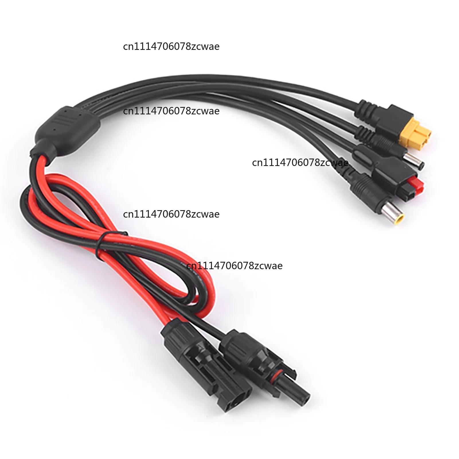 for Power Solar Panel Extension Cable 4 in 1 DC5521 7909 XT60 Female Connector Photovoltaic Cord PV Wire 30A