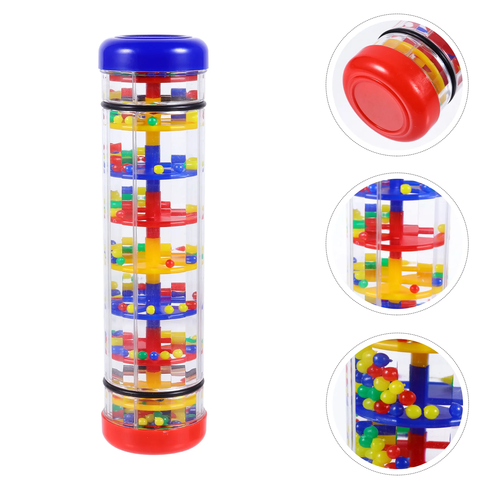 Percussion Rain Stick Tube Kids Toys Music Auditory Instrument Plastic Musical Enlightenment Baby