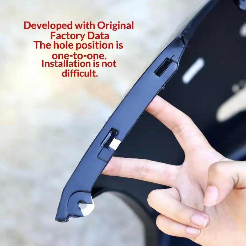 NEW 1 Pair Suitable For Fit GD3 Front Bumper Surround Repair Of Broken Clips And Damaged Metal Brackets