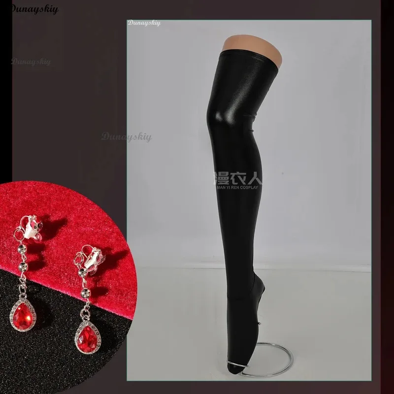 DY20Love and Deepspace البطلة فستان أحمر تأثيري حلي الحجاب ساحر موحدة سيلس لا يصدق الفاتح MC هالوين النساء