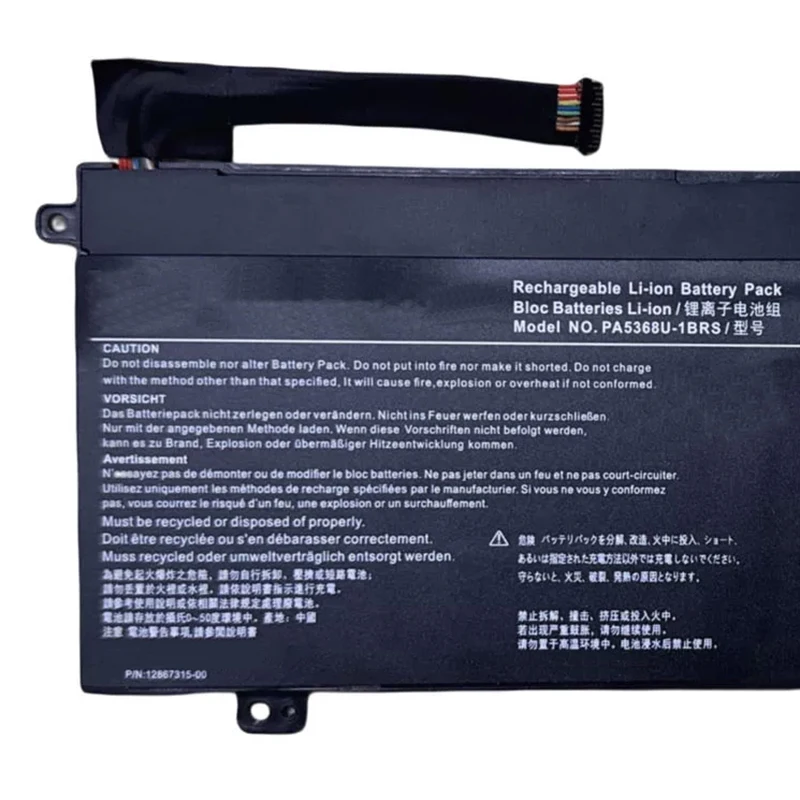 CIBOPER POWER New Laptop Battery PA5368U-1BRS 15.4V/38.1WH/2480mAh For DYNABOOK SATELLITE PRO L50-G Notebook