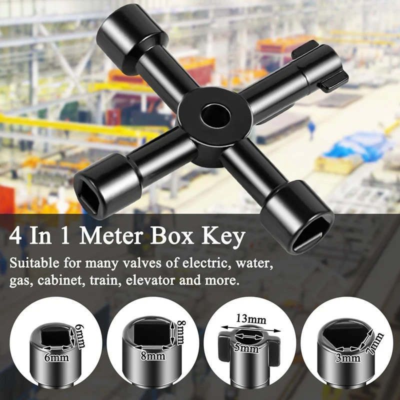 Angle Stop Wrench Kit, Plumbing Tools, Angle-On Wrench Plumber Wrench For Angle Stop And Supply Nut Installations