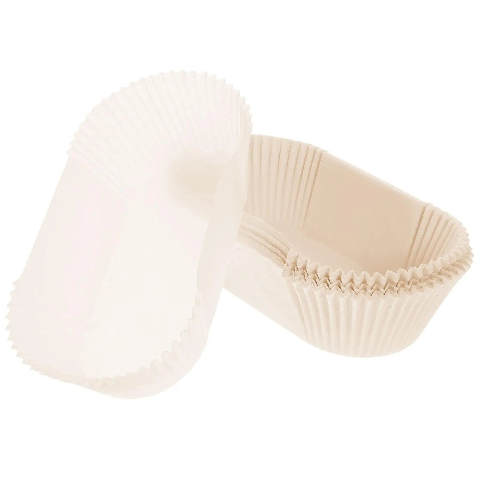 50 Pcs White Hot Dog Trays 6 Inch Disposable Snack Containers Stackable Paper Food Serving Tray Fried