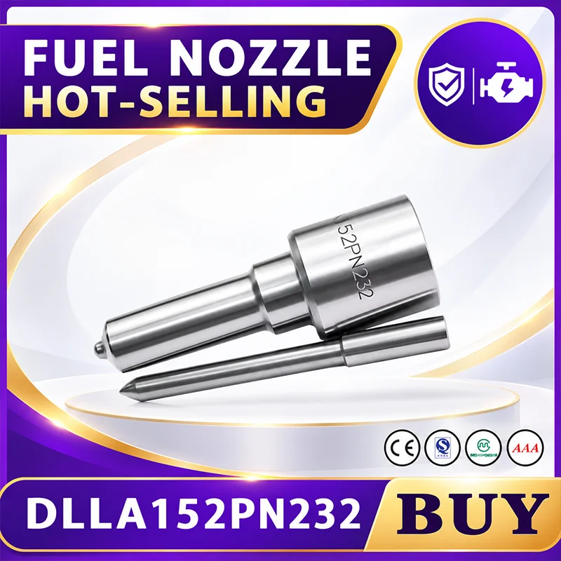 Diesel Spray Nozzle  DLLA152PN232  Fuel Injection Atomizer Component For Injector Tip AssemblySystem  YJ1333