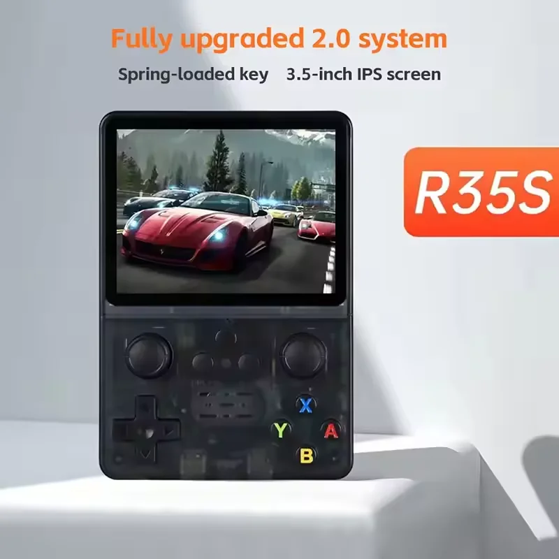 

Portable High Definition Screen R35S Handheld Video Game Console Linux System Retro Gaming Machine Compact Palm-sized Device ﻿