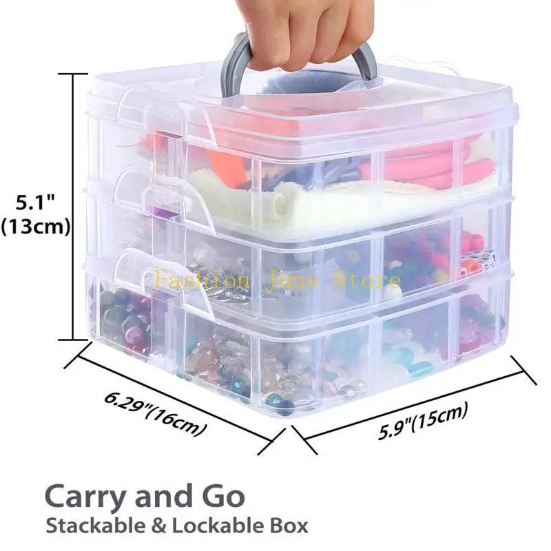 N5KA Jewelry Making Supplies with Beads Charms Hesters Heleds Gliers Pheading Ware #6