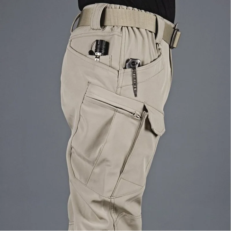 Safari Style Uomo nuovo y2k Camouflage Pantaloni completi Primavera Quick Dry Outdoor Train Streetwear Sport maschile Pantaloni cargo larghi JJ692