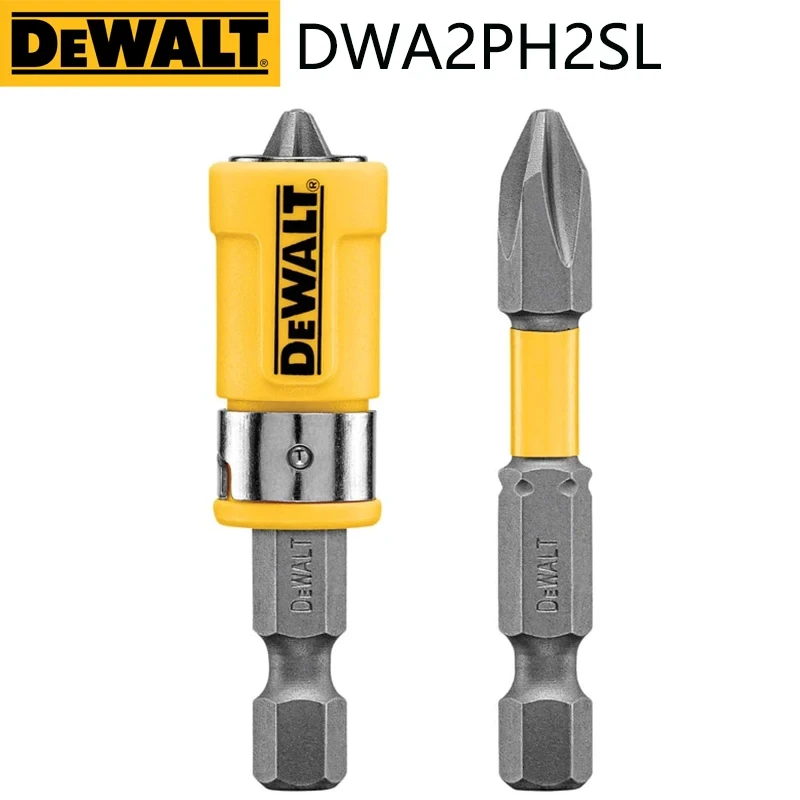 DEWALT Tool Accessories Combination Series Cross Slotted PH2 89MM 57MM 50MM Silver/Yellow Ring Sleeve Extension Rod image 3