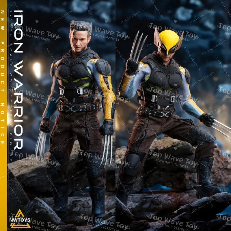 

New Stock NWTOYS 1/12 Male Soldier James Howlett Logan X-Men Superhero Wolverine Hugh Jackman 6Inch Action Figure Model Toys