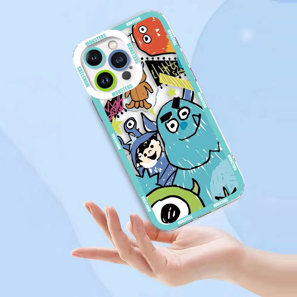 디즈니 몬스터즈 인크 설리반 투명 폰 케이스 레드미 K40 K60 15C 14C 13C 13 12 12C 10 10C 10A 9 9C 9T 9A 8 7 A1 A2 A3 A5 케이스