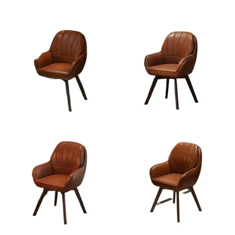 

Home computer chair study desk antique bedroom light luxury