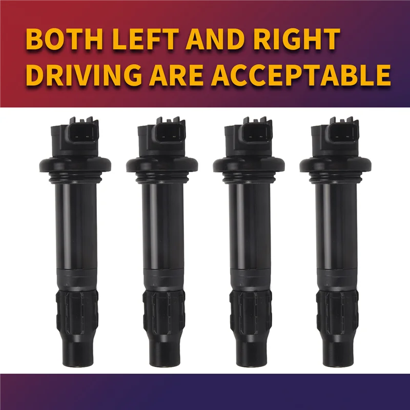 

Unusual 4PCS Ignition Coil F6T568 For YZF R1 2007 2008 4C8-82310-00-00 4C8 82310 00 00 4C8823100000
