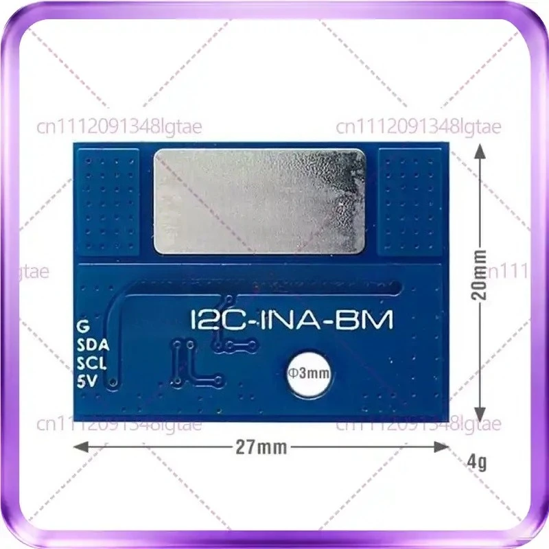 For MATEK ULTRA-PRECISE I2C POWER MONITOR I2C-INA-BM Power Monitoring Module