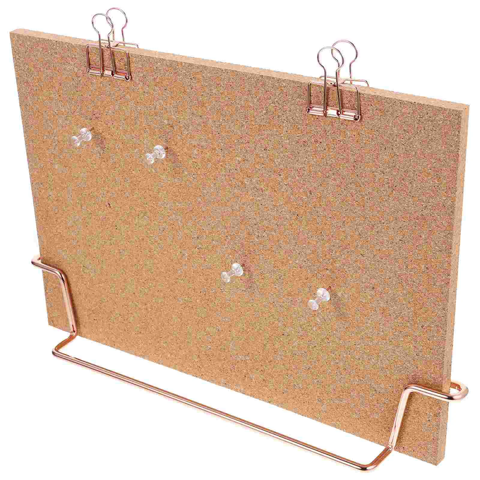 Message Board Cork Office Note Photo Wall Display Bracket Signs Bulletin Boards for Desk Picture Photos The Decor Small