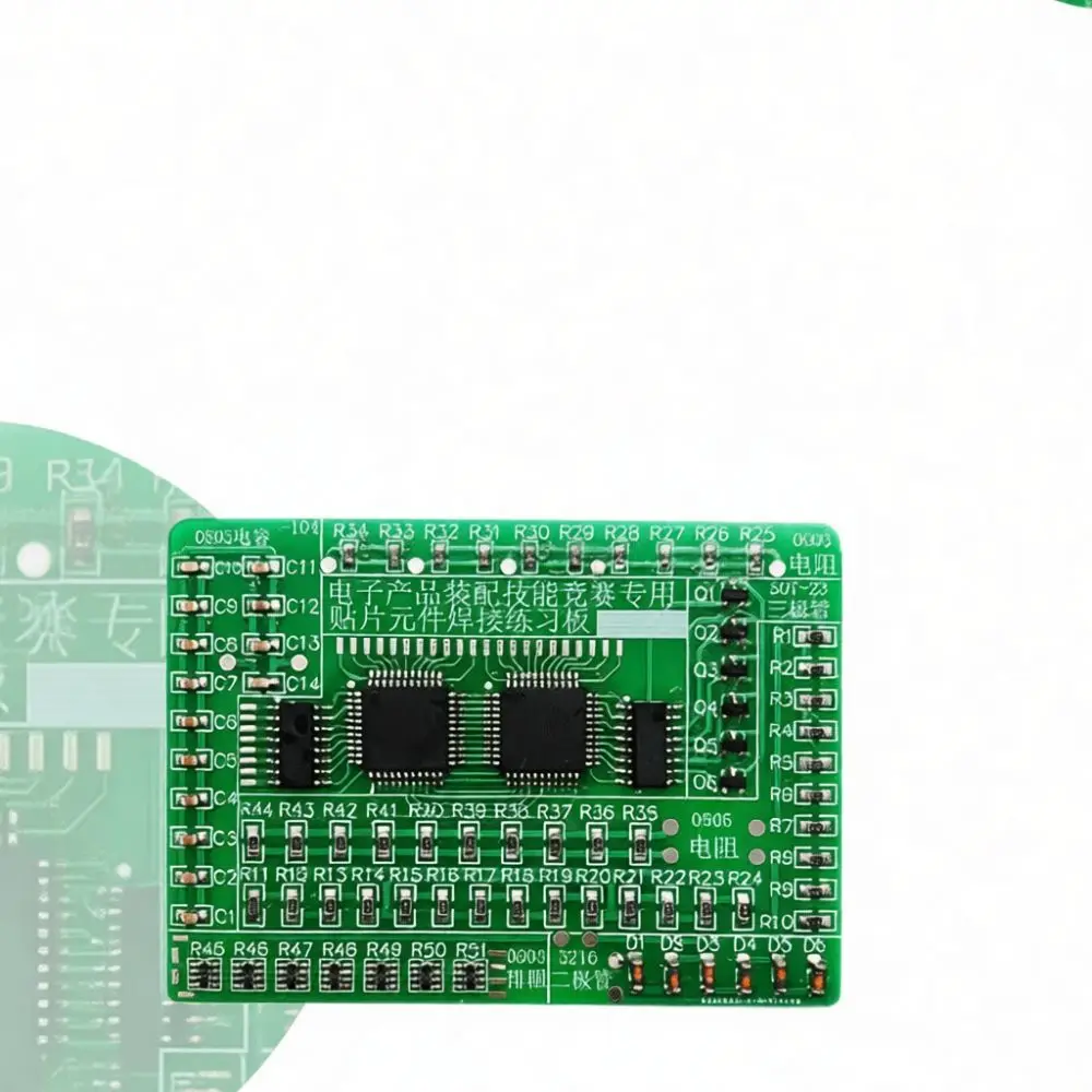 Electronic Soldering Training Suite SMT Practice Panel DIY Learning Kit For Electrical Skills STM Technology Development Board