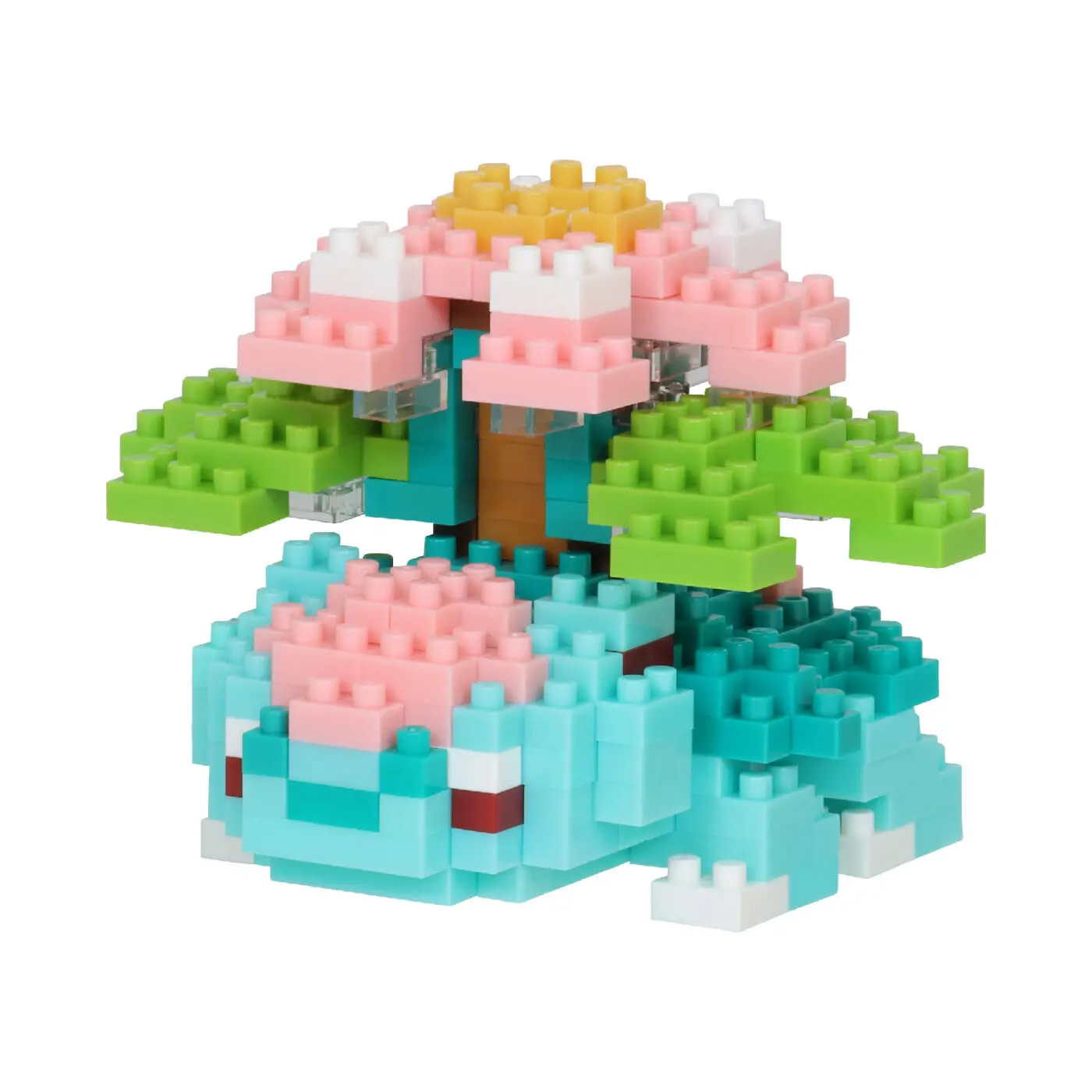 

Original Nanoblock Pokemon Mega Venusaur Micro Building Blocks Detailed Grass Type Figure Kawaii Micro Blocks Model Collectible