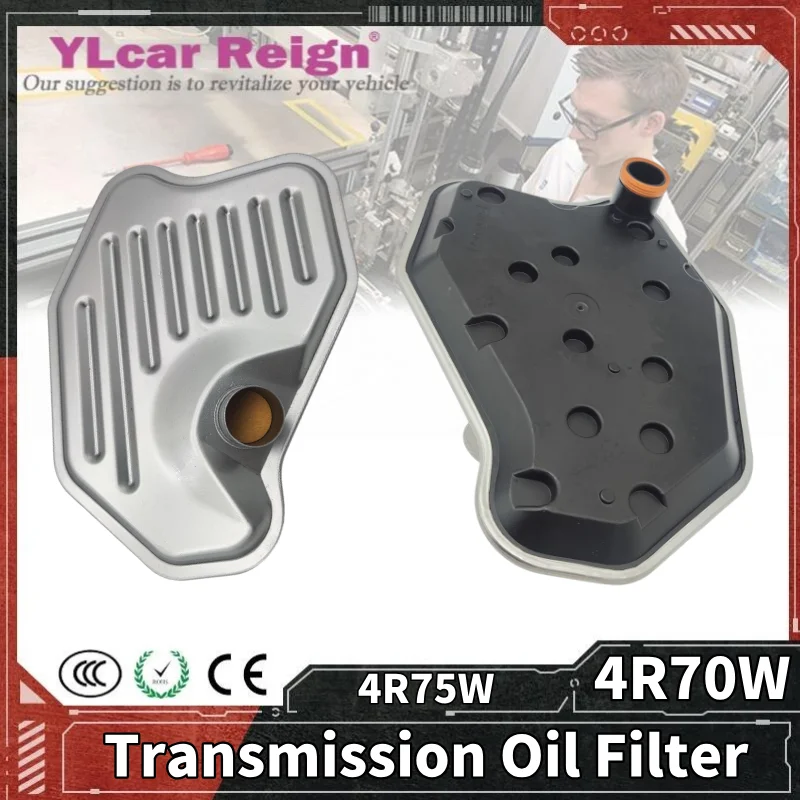 

4R70W 4R75W Automatic Transmission Oil Filter Gasket Rebuild F4TZ-7A098-A F6AZ-7A098-A For FT105 FORD 1994-UP Car Accessories