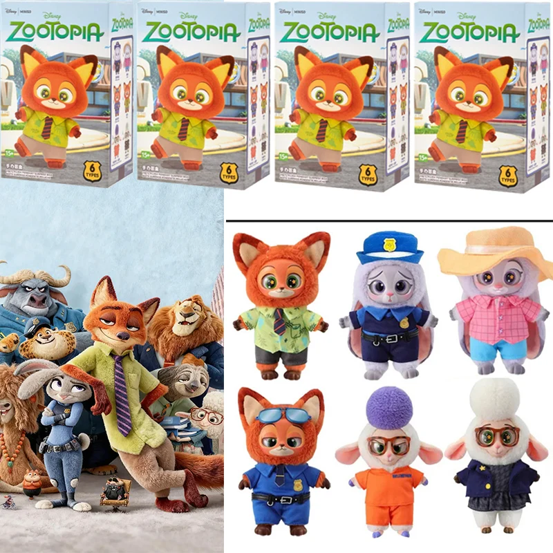 กล่องสุ่มซูโทเปียสุดฮิตปี 2025 ตุ๊กตาไวนิลนิค จูดี้ น่ารัก ของสะสม ฟิกเกอร์อนิเมะ ของขวัญวันเกิดสำหรับแฟนสาว