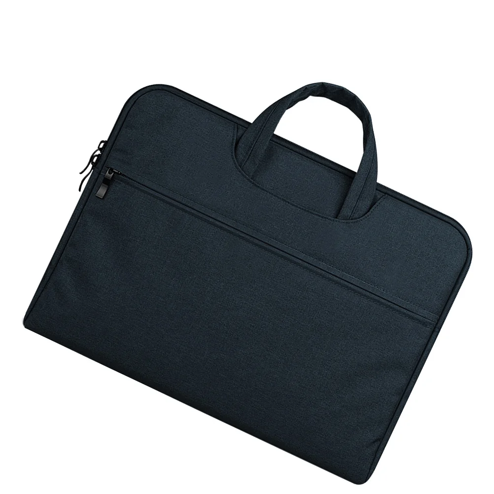

Laptop Bag 11.6 Inch Notebook Pouch Compatible 12 Navy Blue Durable Cloth Computer Organizer Case For