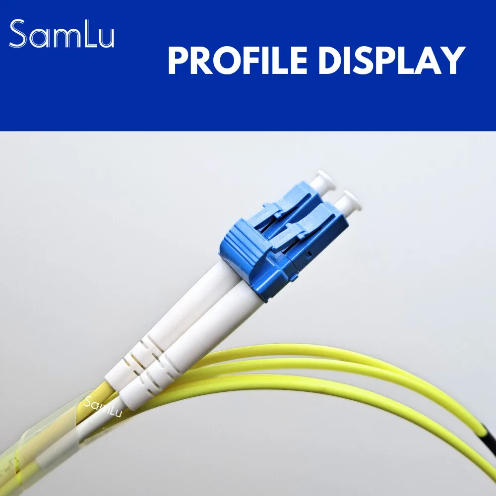 10 قطعة LC UPC البسيط 3.0/2.0 مللي متر بولي كلوريد الفينيل وضع واحد كابل البلوز الألياف التصحيح الحبل Fibra بطاقة التصحيح البصرية #3