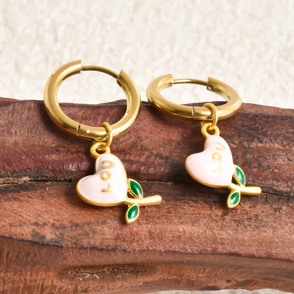 مضحك الجدة هوب أقراط صغيرة لطيف الكعك الآيس كريم كعكة الحلوى استرخى هوب هوجيز أقراط للنساء الفتيات فكرة هدية الموضة