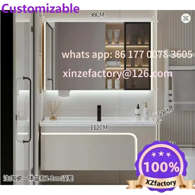 Customizable Home Furniture Small Closet Kit Mirrors Luxury Column Locker Mdf Storage Cabinet Wall Shelf Bathroom Multifunction