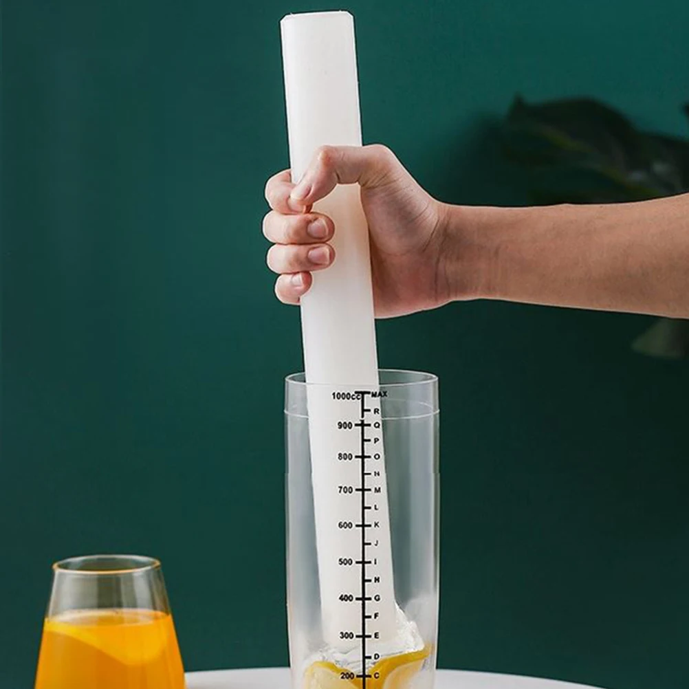 

Plastic Nonstick Rolling Pin Lemon Masher Ice Muddler Pastry Dough Roller Fondant Roller Multifunctional Kitchen Bar Tool