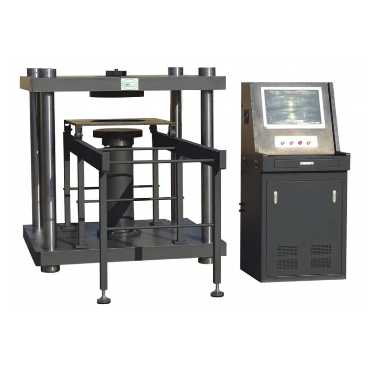 1500kN Hydraulic Automatic Well Cover Pressure Tester / Manhole Cover Compressive Tester / Compression Testing Machine