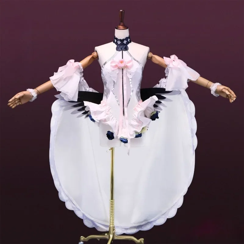 

Anime Koharu Shimoe Game Blue Cosplay Archive Costume Sexy White Dress Wing Suit for Women Halloween Party Roleplay Outfits 2025