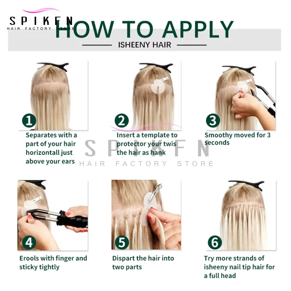 ブロンドフュージョンKチップヘアストレート12-20インチケラチンチップ人毛カプセル入り50本/パック30gホットプレボンドヘア女性用