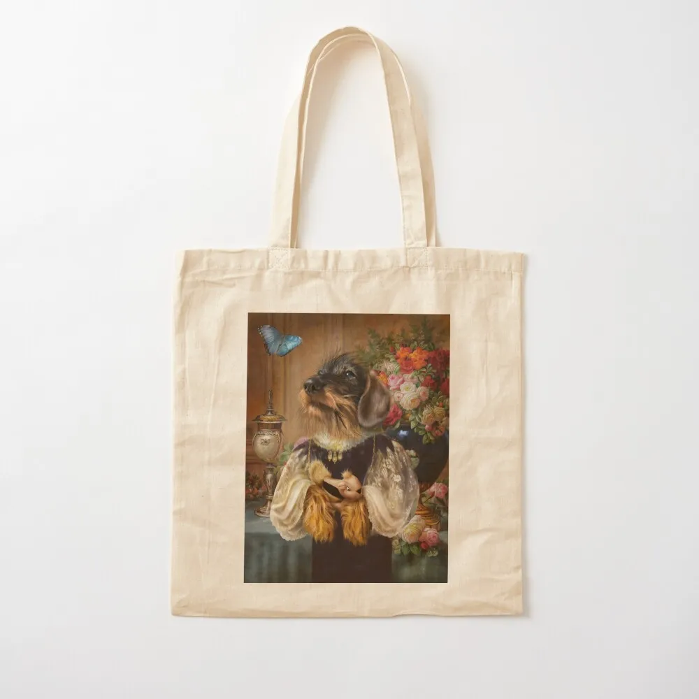 

Портрет таксы - сумка Toni Tote Bag Сумка-тоут Женские сумки Холщовая большая сумка