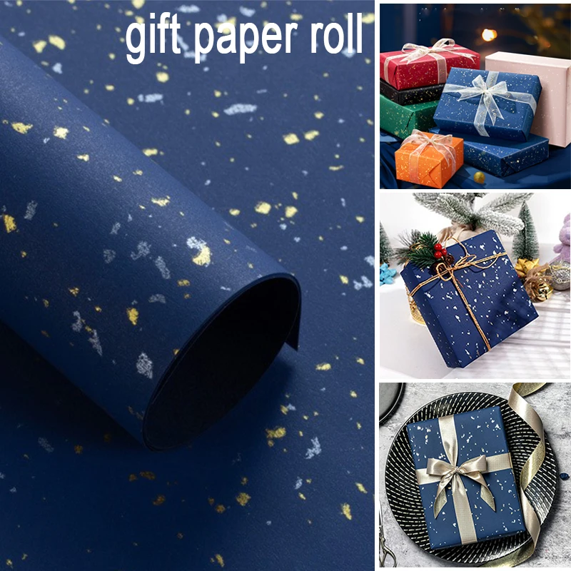 Navy Bluegold Foil …