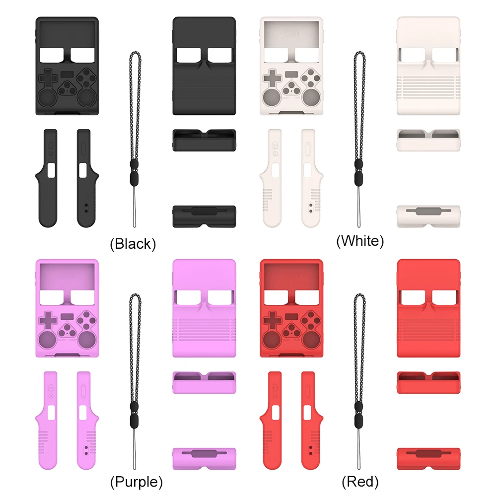 حافظة من السيليكون لوحدة التحكم في الألعاب R40S PRO، غطاء ناعم مضاد للسقوط، غطاء حماية مقاوم للصدمات، ملحقات الألعاب