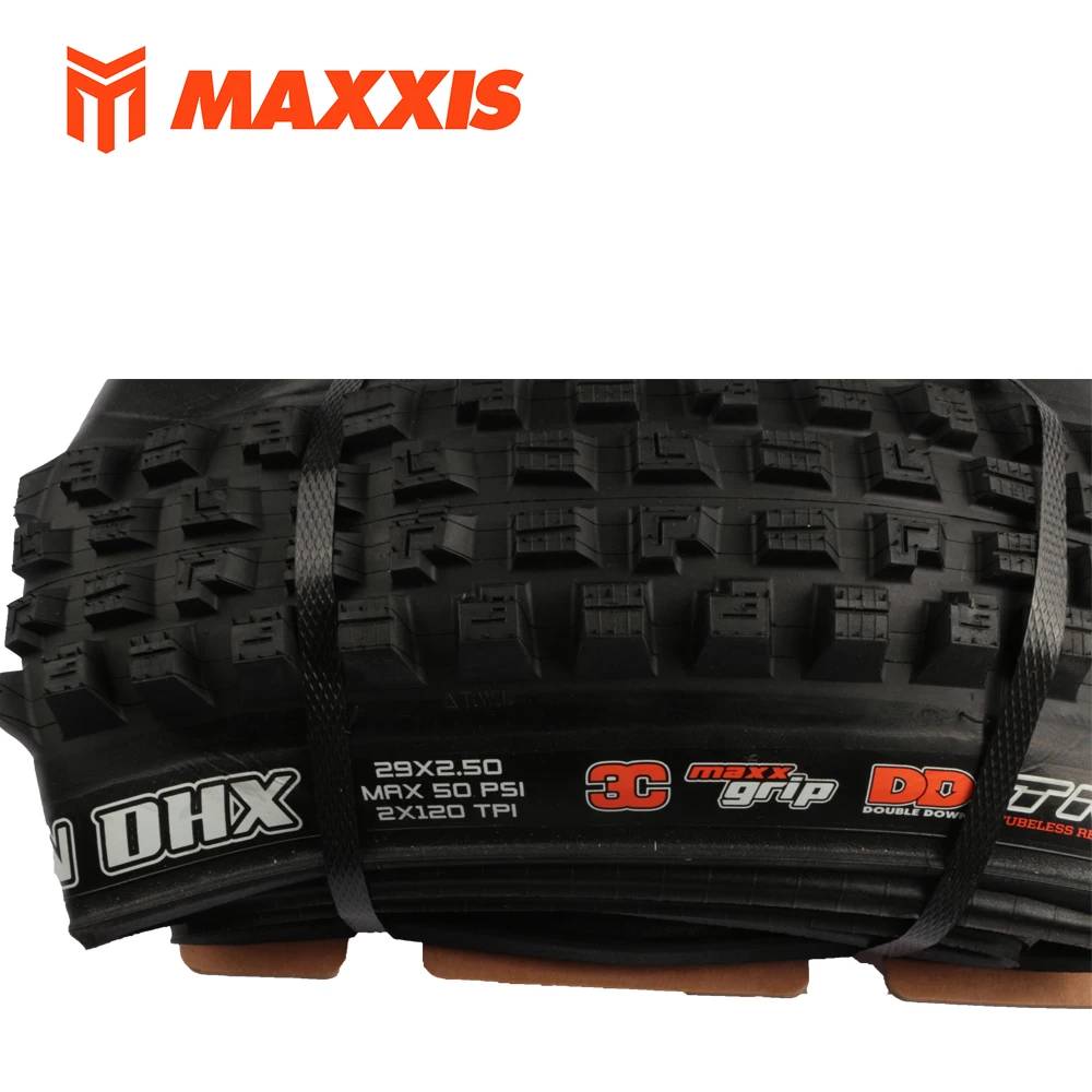 MAXXIS MINION DHX Mountainbike-Downhill-Reifen, pannensicher, MTB-Schlauchlosreifen für Trail, Enduro, Downhill 27,5x2,50 29x2,50 – Detail 4