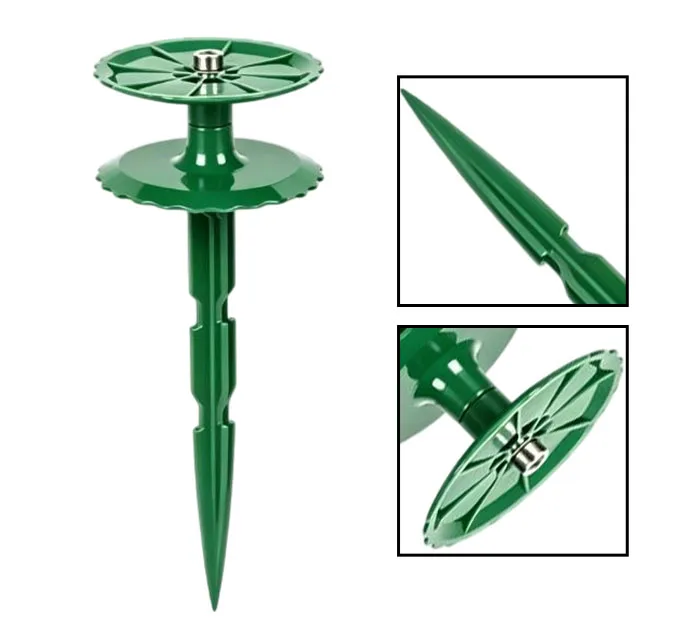 Hose Management System 10 Inches Garden Hose Guide Stakes Reinforced Plastic Material Sun Protection Design For Garden Hoses