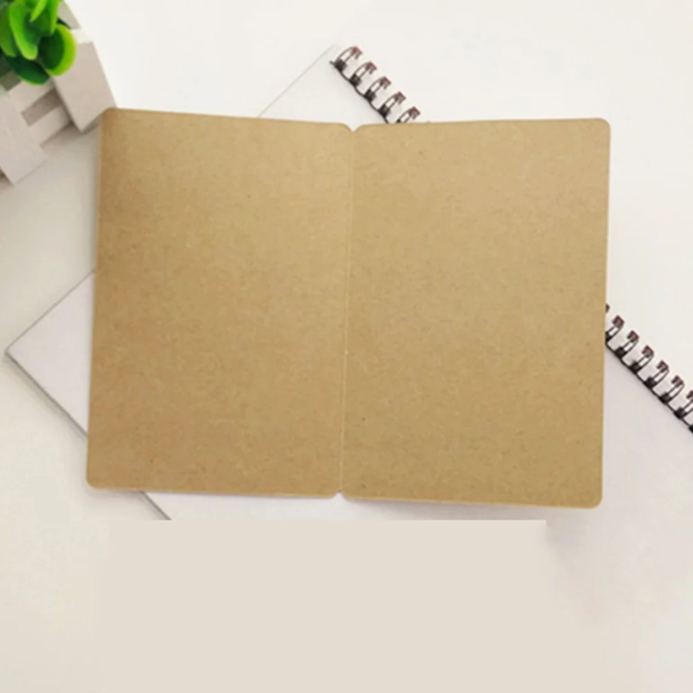 

20 Pcs Blank Greeting Cards Kraft Paper Rustic Theme Wedding Message Card Child DIY Crafting Supplies Folded Card Stock