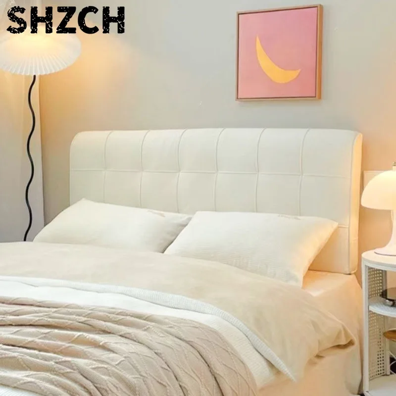 Bedside Cushion Large Backrest Bedside Cover High-end Self-adhesive Backrest Cushion Removable Washable Suspended Bed Soft Bag