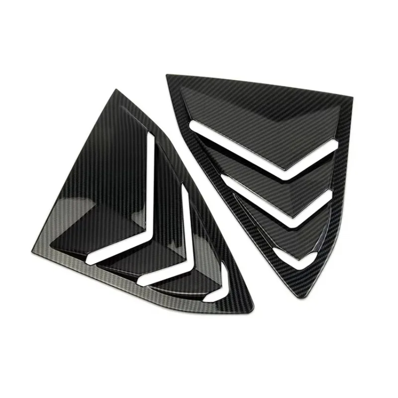 Sport Korlot Auto Parts, Side Window Shutters, Out-of-trend Sunshade, Blinded Sunshade for Chevrolet Corvette C8 2020-2022