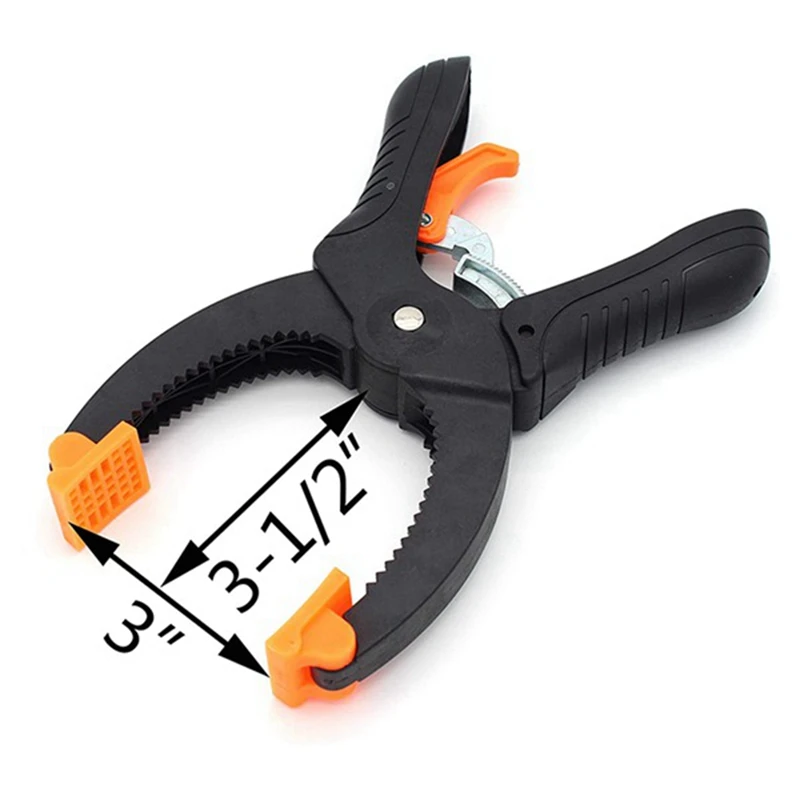 2 Pcs 8Inch Heavy Duty Nylon Ratchet Spring Clamps Woodworking Clamp Used For Home Decoration Handmade Project