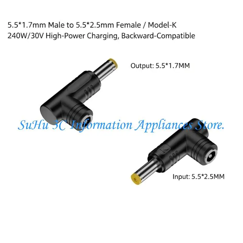  Adapter Set for Laptop Charging and Desk Backup Service Tasks
