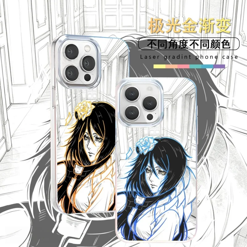 Funda para Teléfono con Diseño de Anime Japonés Naruto Konan para iPhone 12 13 16 15 14 11 17 Pro Max Plus 17ProMax, Funda con Diseño de Chica Ángel NARUTO