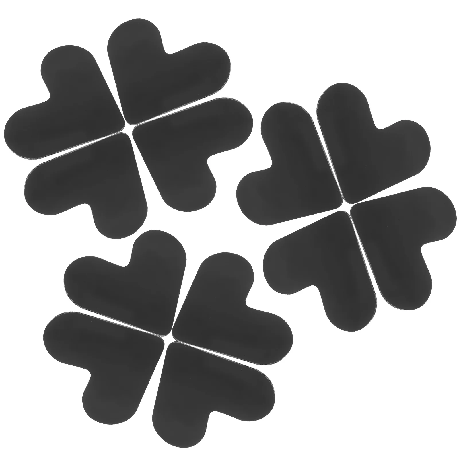 12pcs Non-Slip For Carpet Anti-Slip Pad Sticker Grip Corner Protector Hardwood Tile Floor Mat