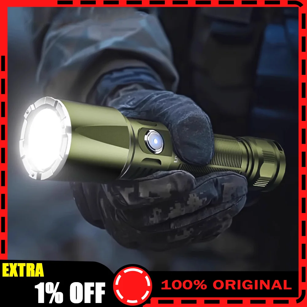 

LEM M4 Pro уличный фонарик портативный сильный свет фонарик для кемпинга дальнего действия перезаряжаемый 1600LM 7 типов режимов освещения фонарик