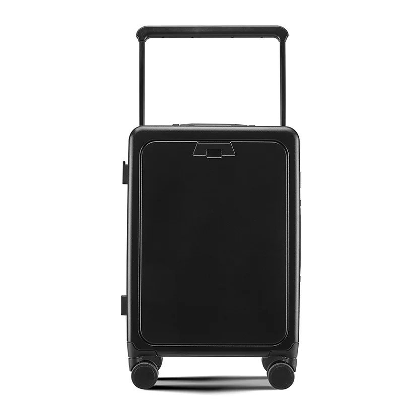 Front Opening New Multifunctional Trolley Case combination lock Travel Suitcase with Wheels TSA Zipper Rolling Luggage Case