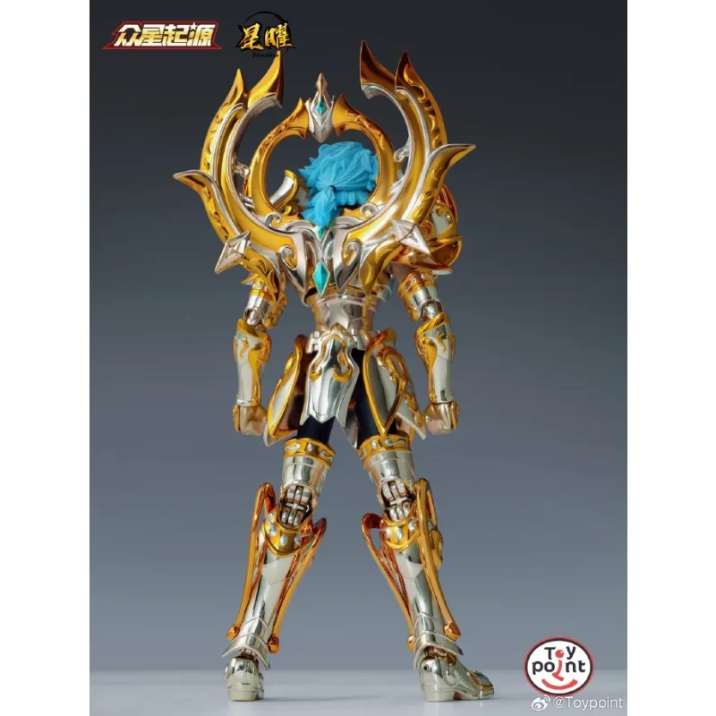 ของเล่นโมเดลตุ๊กตา Toypoint Original Star Origin Holy Cloth Mythology EX Metal God Aquarius Camry Star Shine Edition Mobile Doll ของขวัญจาก Giftspot